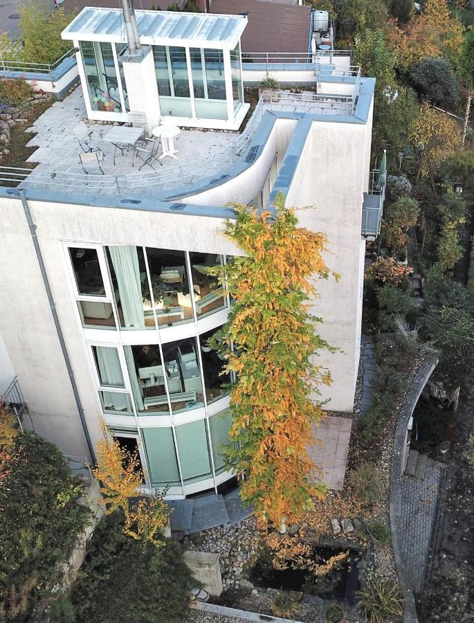 Ferienwohnung Im Turm Bellevue Mit 3 Schlafzimmern ساشسينهايم المظهر الخارجي الصورة